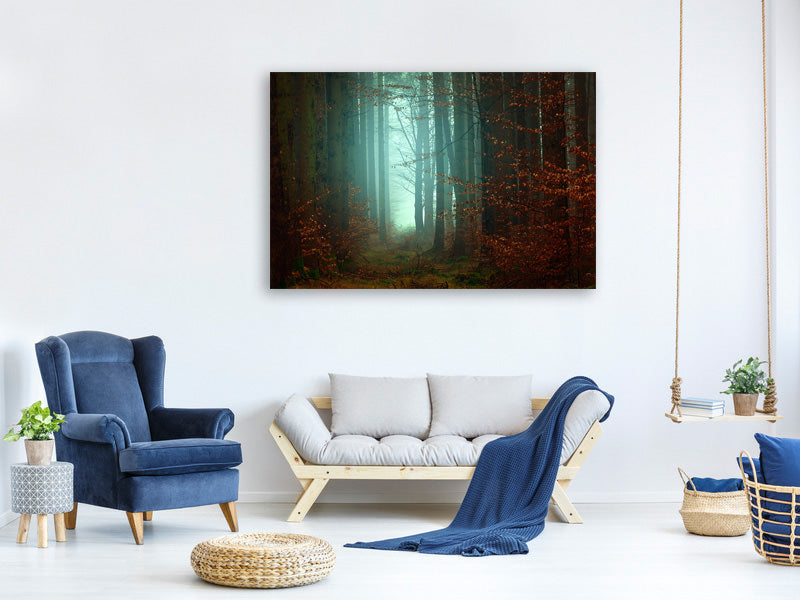 4-piece-canvas-print-mood-in-the-forest