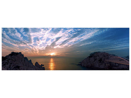5-piece-canvas-print-moody-sunset-at-the-sea