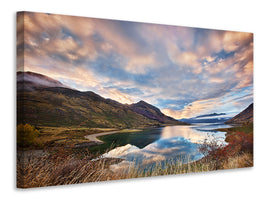 modern-4-piece-canvas-print-morning-delight-at-lake-hawea