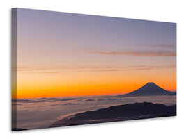 panoramic-3-piece-canvas-print-mount-fuji-at-sunset