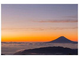 panoramic-canvas-print-mount-fuji-at-sunset
