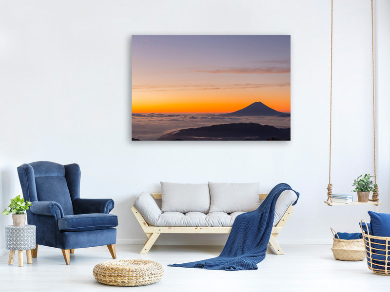 panoramic-canvas-print-mount-fuji-at-sunset