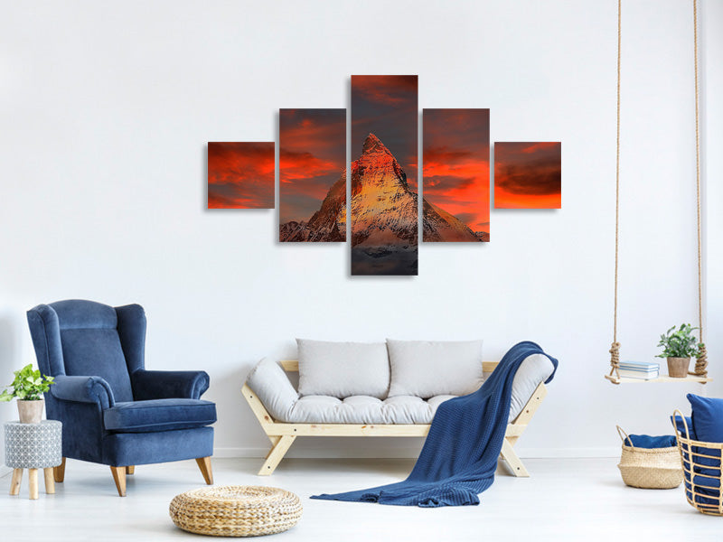 3-piece-canvas-print-mountains-of-switzerland-at-sunset
