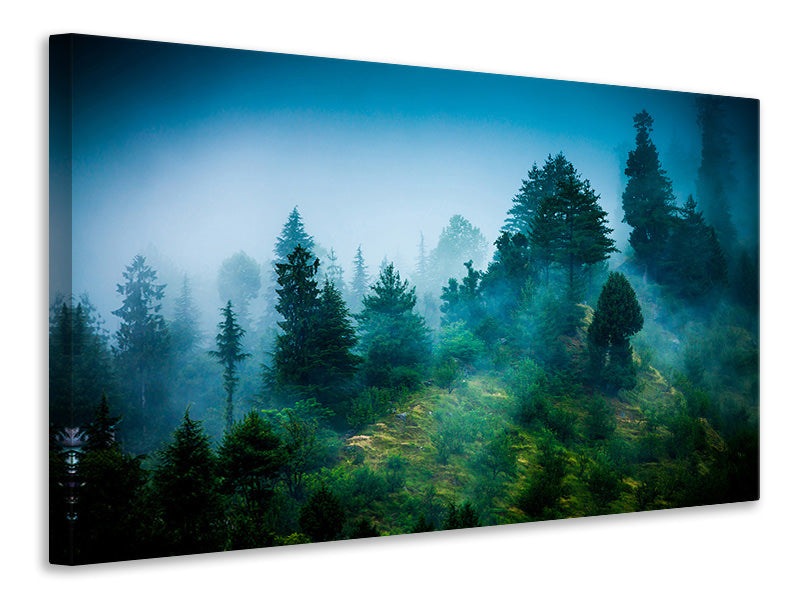 5-piece-canvas-print-mysterious-forest-ii