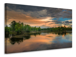 4-piece-canvas-print-mystic-lake