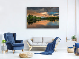 4-piece-canvas-print-mystic-lake