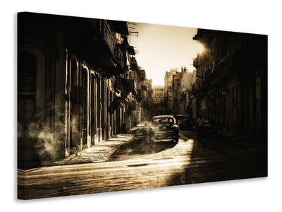 panoramic-canvas-print-mystic-morning-in-havana