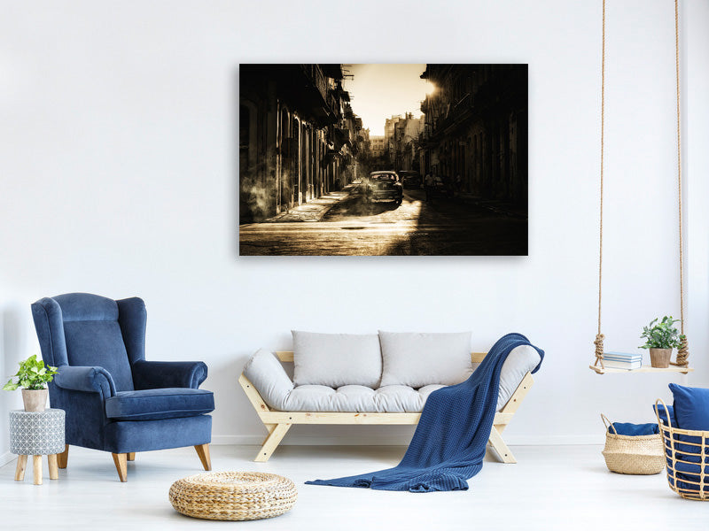 4-piece-canvas-print-mystic-morning-in-havana