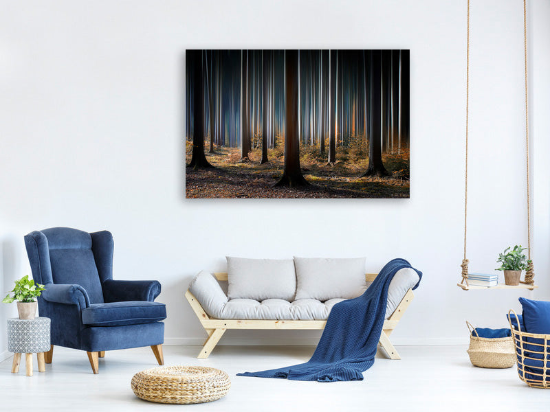 4-piece-canvas-print-mystic-wood