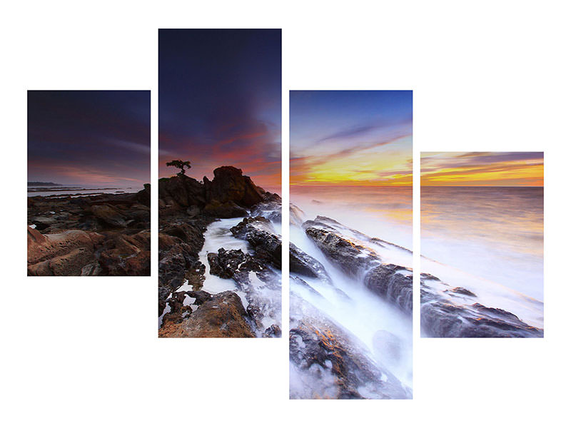 5-piece-canvas-print-natural-force-water