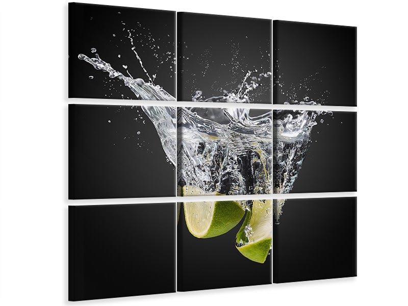 4-piece-canvas-print-o-fresh-limes