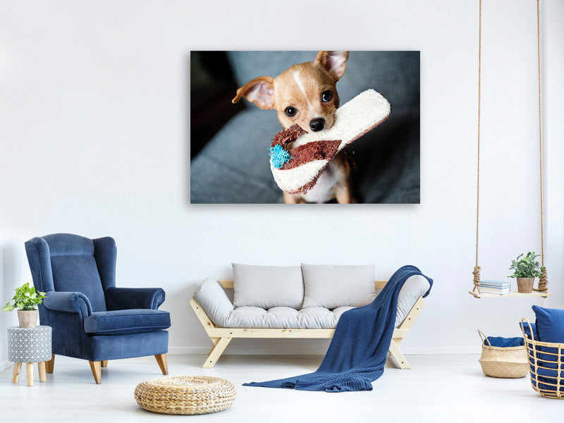 3-piece-canvas-print-obedient-chihuahua