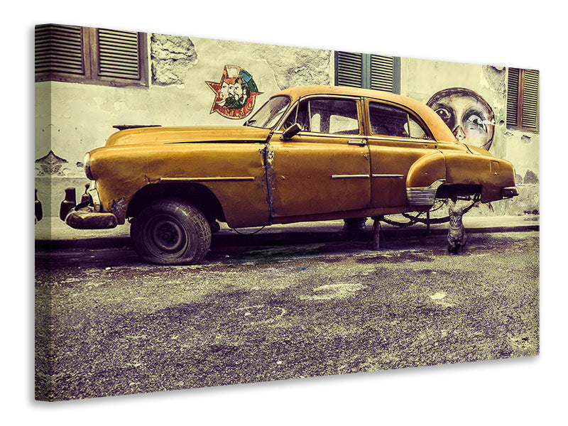 3-piece-canvas-print-old-car