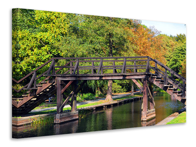 3-piece-canvas-print-old-wood-bridge