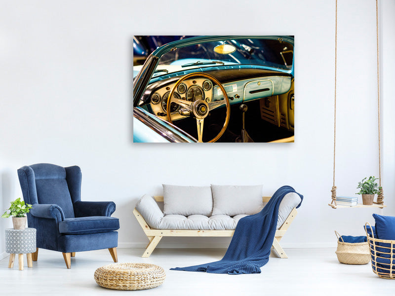 3-piece-canvas-print-oldtimer-interior