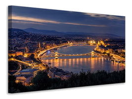 4-piece-canvas-print-panorama-of-budapest