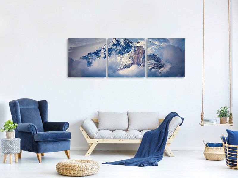 panoramic-3-piece-canvas-print-annapurna-range