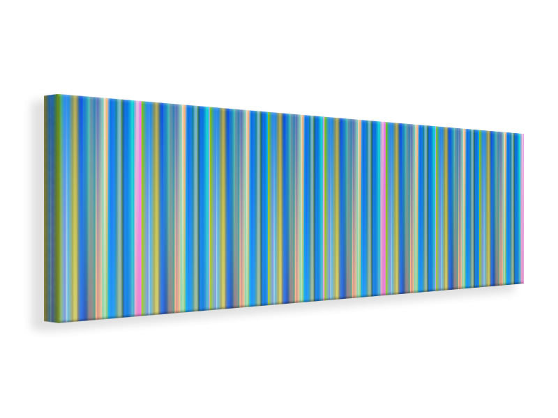 panoramic-canvas-print-colored-stripes