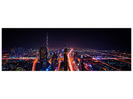 panoramic-canvas-print-the-colorful-lights-of-dubai