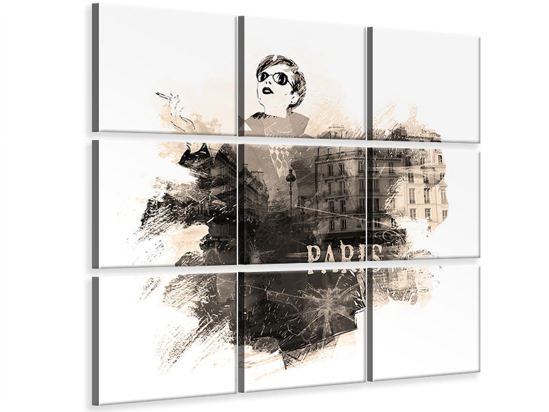 canvas-print-paris-model