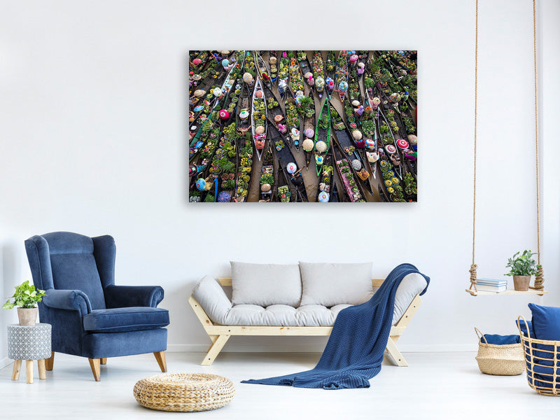 panoramic-3-piece-canvas-print-pasar-terapung
