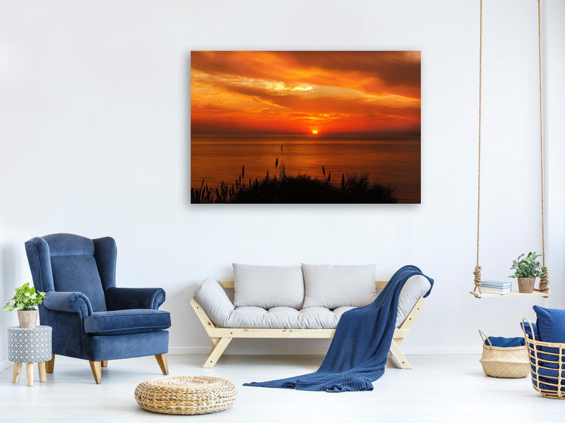 modern-4-piece-canvas-print-peaceful-evening-mood-by-the-sea
