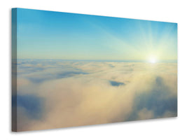 panoramic-3-piece-canvas-print-photo-wallaper-dawn-above-the-clouds