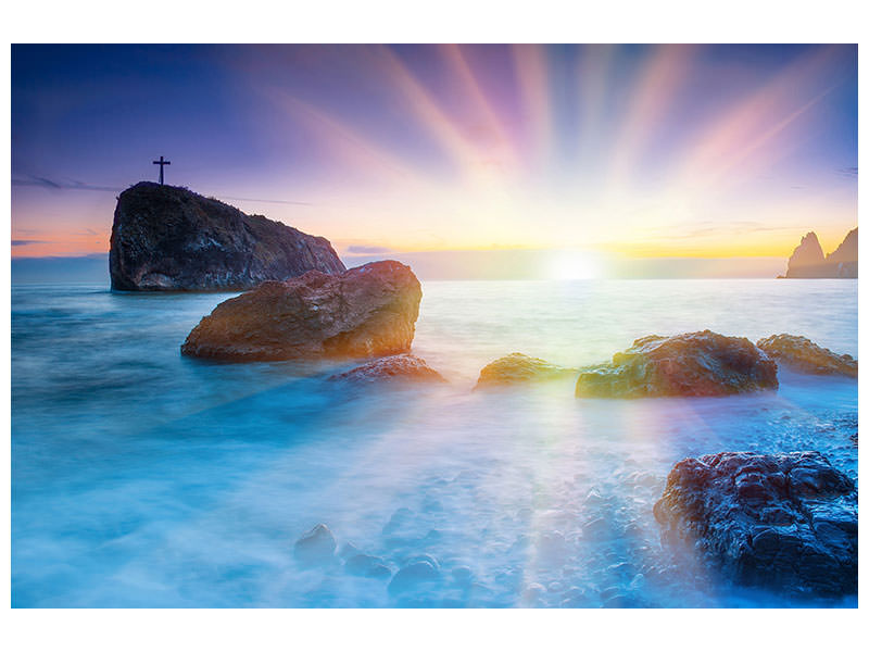 5-piece-canvas-print-photo-wallaper-mystic-sea