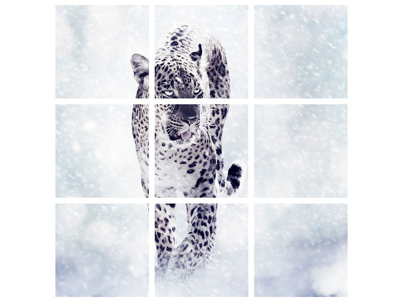 4-piece-canvas-print-photo-wallaper-the-leopard