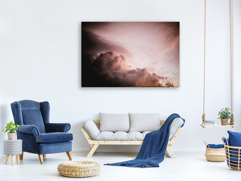 4-piece-canvas-print-pink-clouds