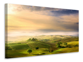 panoramic-3-piece-canvas-print-podere-belvedere-sunrise