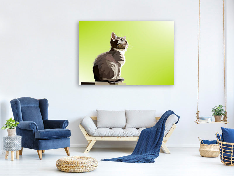 3-piece-canvas-print-pop-art-cat-xl