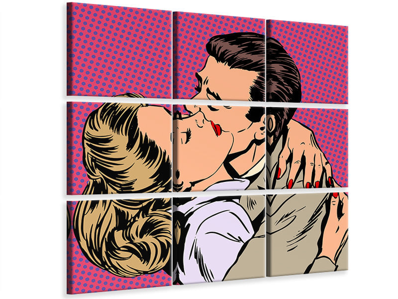4-piece-canvas-print-pop-art-longing