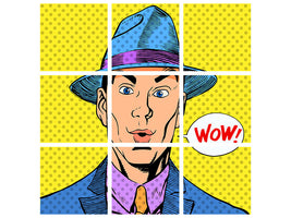 4-piece-canvas-print-pop-art-wow