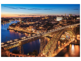 3-piece-canvas-print-portugal-porto-blue-hour