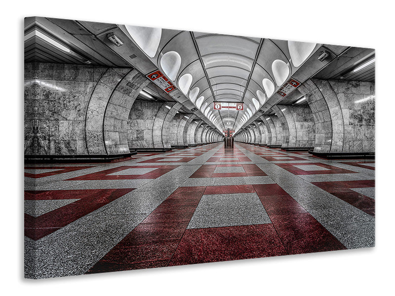 panoramic-3-piece-canvas-print-prague-metro