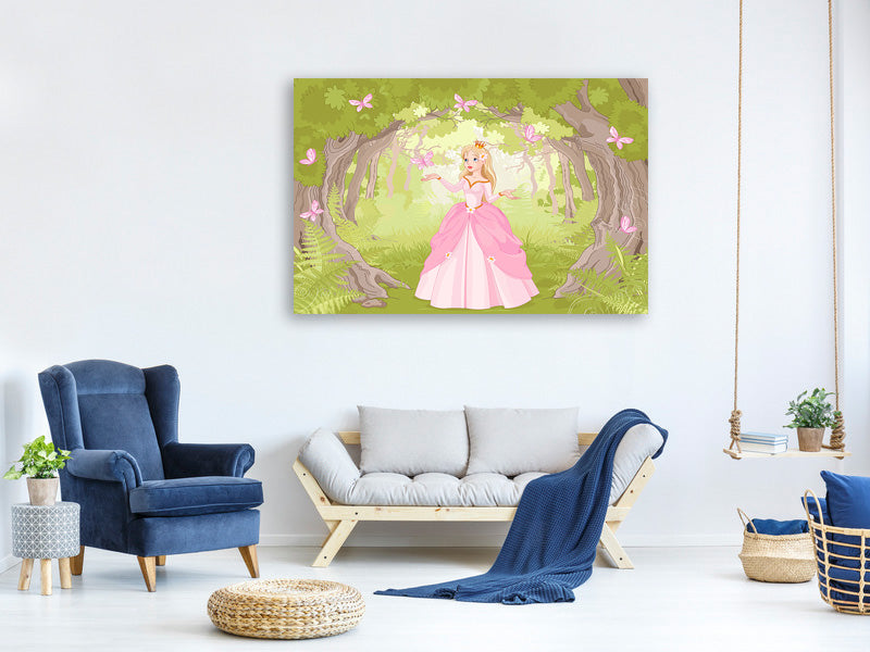 modern-4-piece-canvas-print-princess-in-the-wood