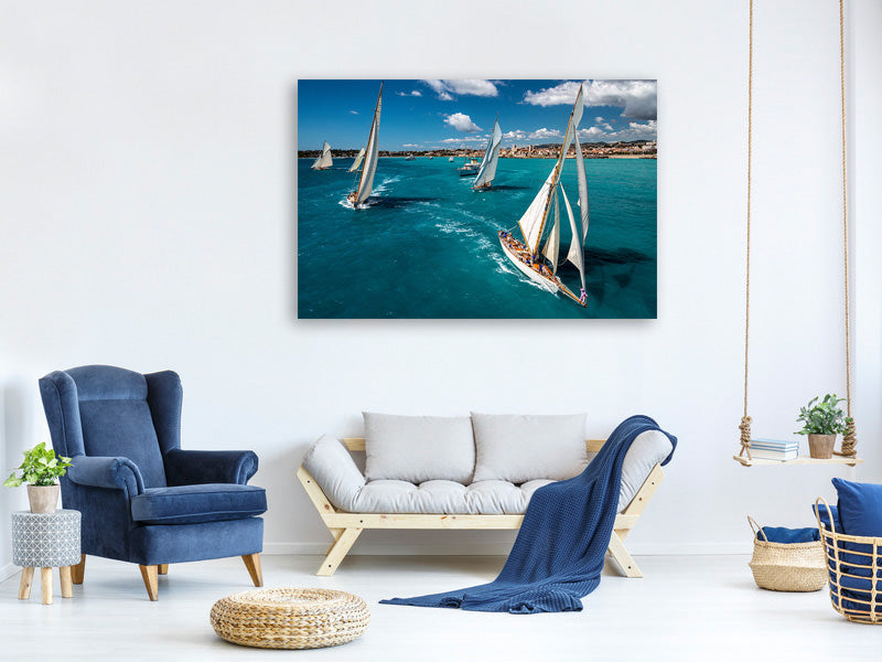 modern-4-piece-canvas-print-race-start