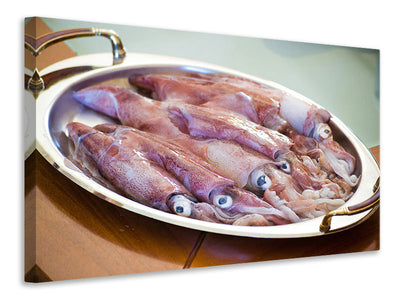 3-piece-canvas-print-raw-calamari