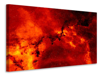 3-piece-canvas-print-red-starry-sky