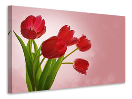 5-piece-canvas-print-red-tulips-bouquet