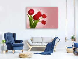 4-piece-canvas-print-red-tulips-bouquet