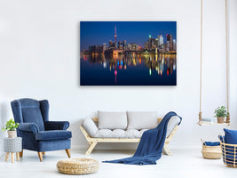 3-piece-canvas-print-reflections-in-the-evening