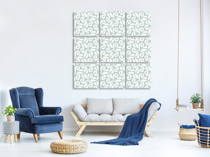 4-piece-canvas-print-renaissance-pattern