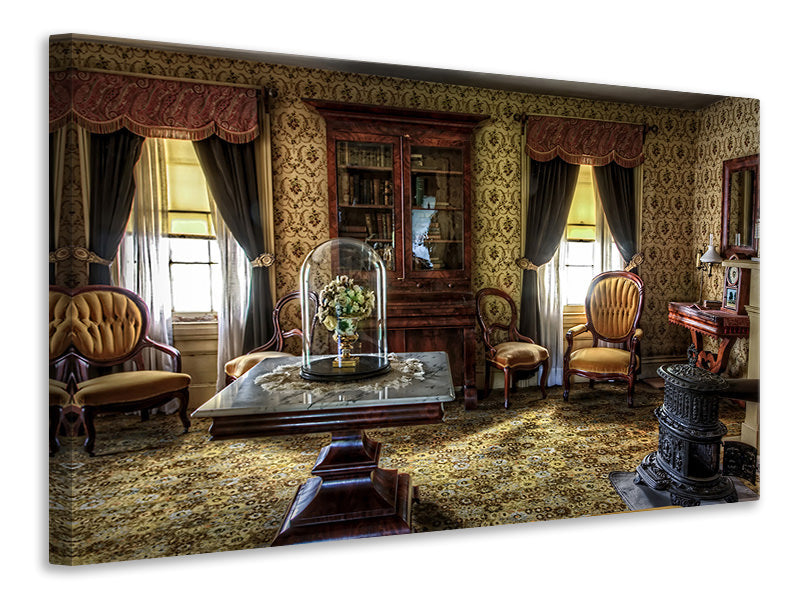 5-piece-canvas-print-retro-living-room