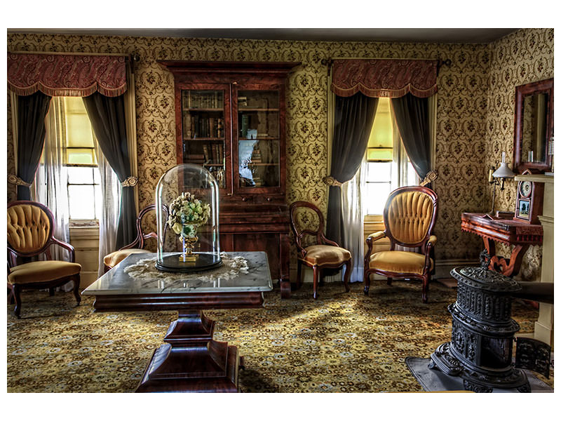 5-piece-canvas-print-retro-living-room