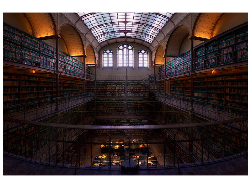 4-piece-canvas-print-rijksmuseum-library