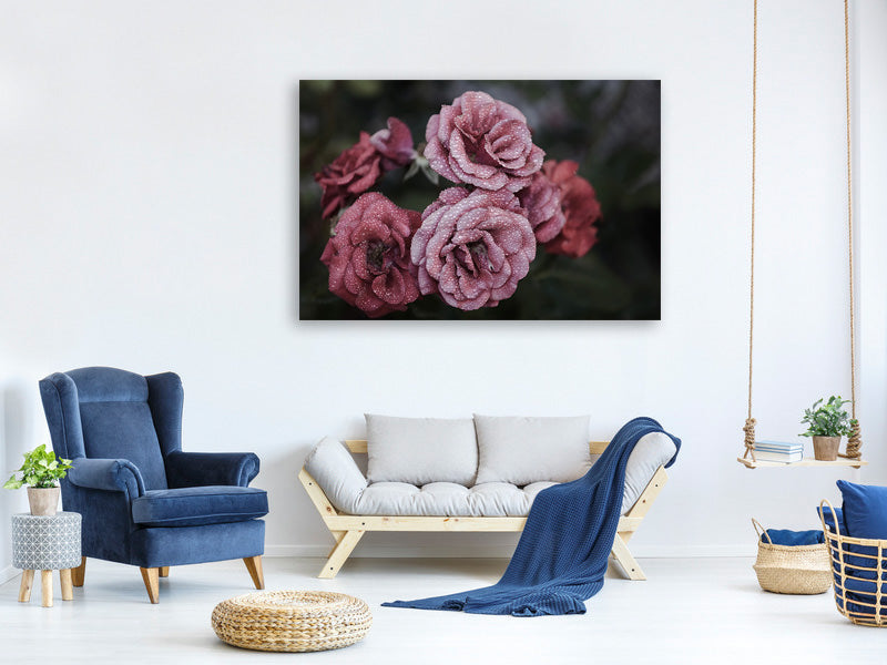 modern-4-piece-canvas-print-romantic-roses