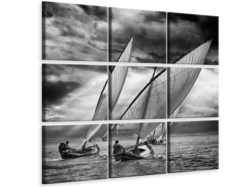 4-piece-canvas-print-sailboats-and-light
