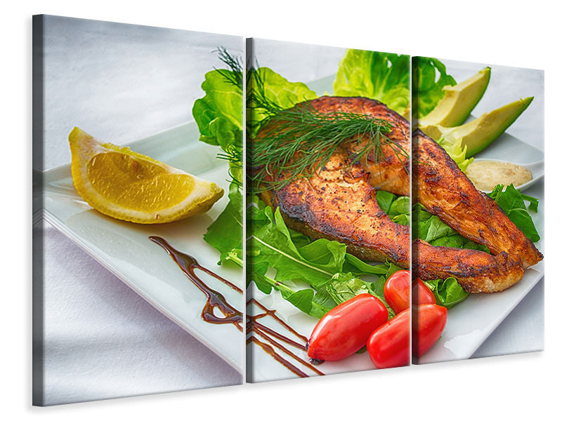 canvas-print-salmon-plate
